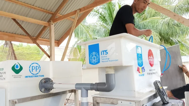 ITS Hadirkan Instalasi Air Bersih di Pidie Jaya