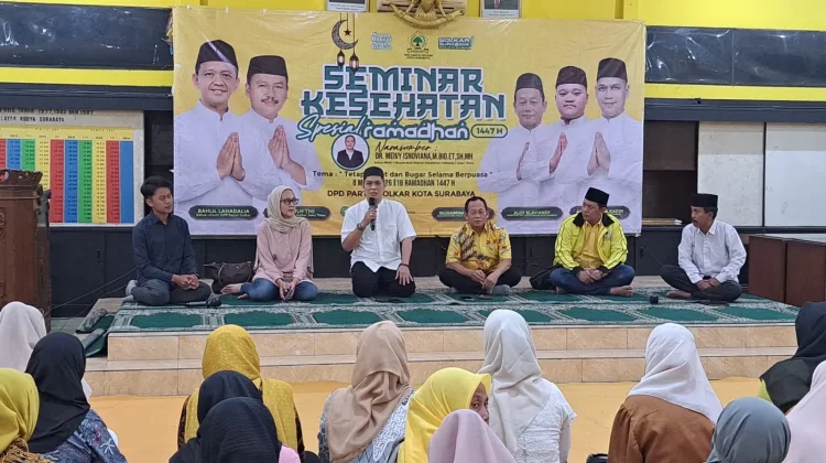Isi Ramadan dengan Edukasi, Golkar Surabaya Gelar Seminar Puasa Sehat