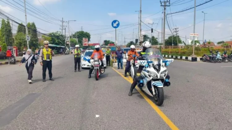 Polresta Sidoarjo Siapkan Rekayasa Lalu Lintas jelang Lebaran