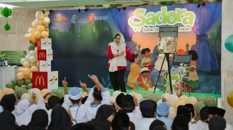 Belajar Kebaikan dengan Cerita McKids Libatkan Anak dalam Safari Dongeng Ramadan