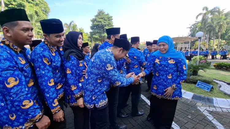 Apel Pamungkas jelang Lebaran, Ini Pesan Khofifah kepada Seluruh ASN
