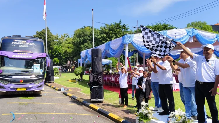 Diserbu Pendaftar, Mudik Gratis PTPN I Regional 5 Berangkatkan 600 Pemudik