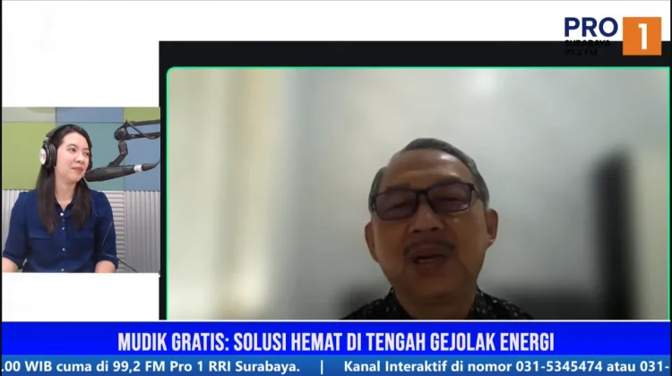 Mudik Gratis Tekan Kecelakaan dan Hemat Energi