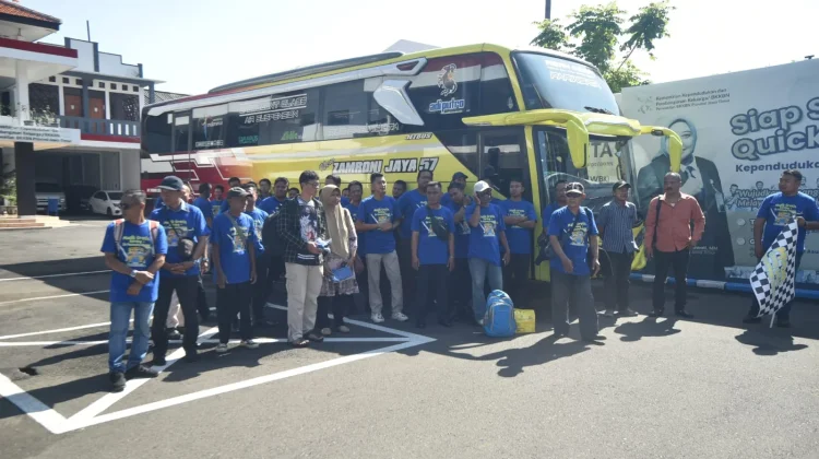 Ratusan Pendamping Keluarga Ikuti Mudik Gratis BKKBN Jatim
