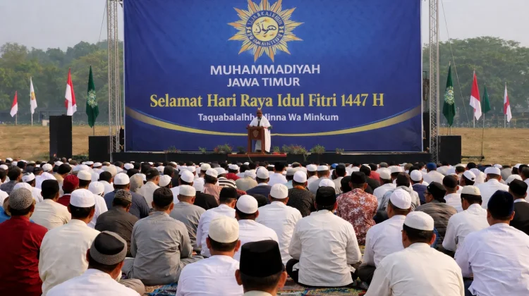 Besok Lebaran, PW Muhammadiyah Jatim Siapkan 1.854 Titik Lokasi Salat Idulfitri