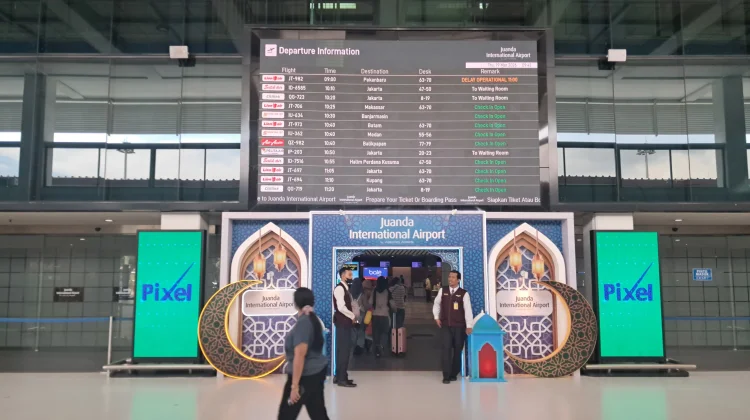 Penumpang Rute Bandara Juanda–Soekarno Hatta Tertinggi pada Mudik Lebaran 2026