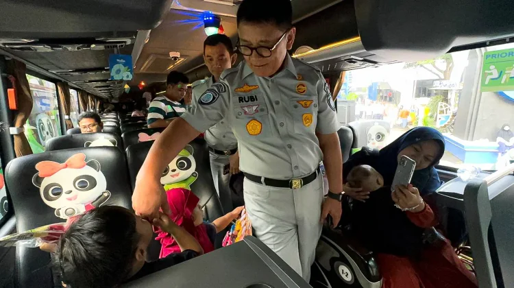 Jasa Raharja Sediakan 25 Bus Mudik Gratis Bersama BUMN di Jatim