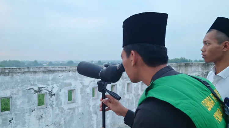 Hilal 1 Syawal 1447 Hijriah Tidak Terlihat di Mojokerto