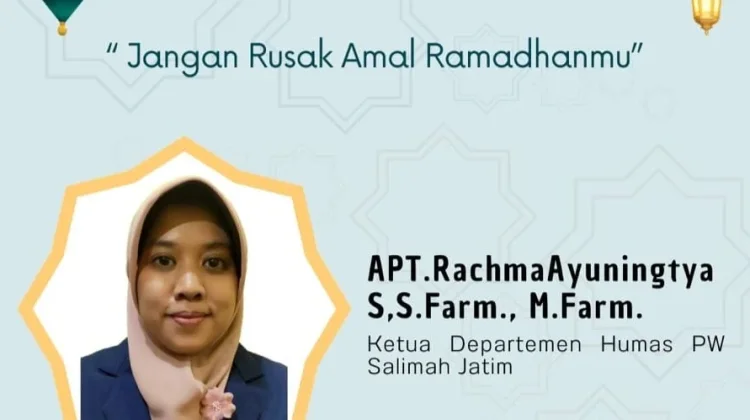 Jaga Amal Ramadan Tetap Istiqomah