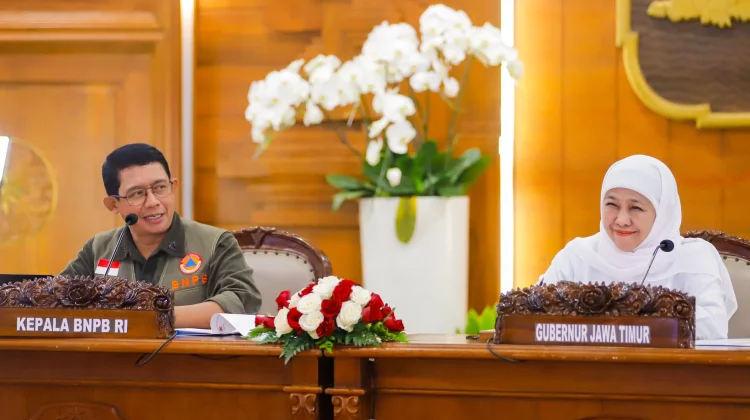 BNPB Bersama Pemprov Jatim Gelar Rakor Mitigasi Kemarau Panjang