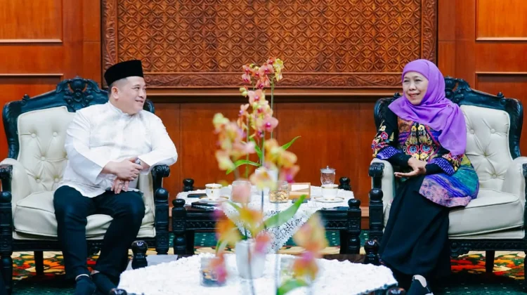 Terima Kepala BPN, Khofifah Tekankan Pemetaan Lahan Sawah Dilindungi