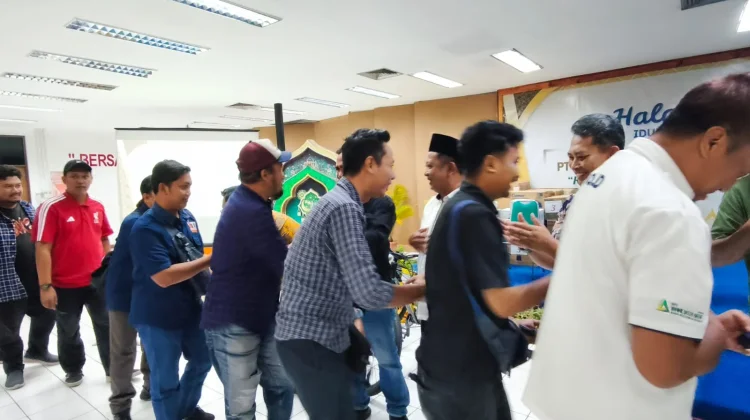 Ratusan Wartawan Hadiri Halal Bihalal Tjiwi Kimia, Bahas Ekonomi Sirkular