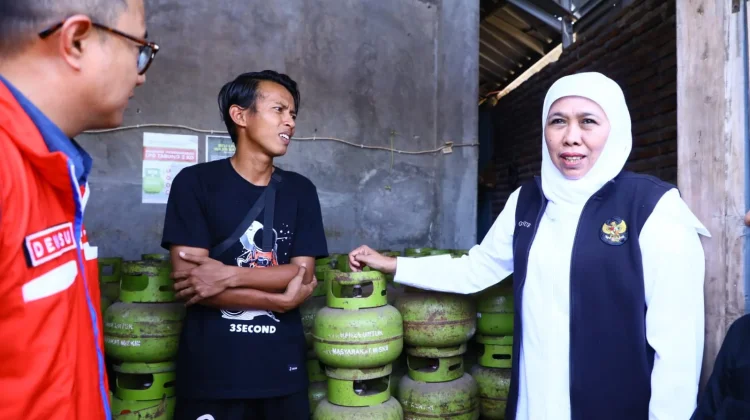 Cegah Spekulan Gubernur Khofifah Minta Perketat Pengawasan Elpiji