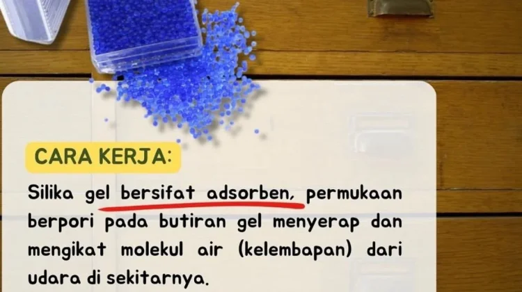 Sering Diabaikan, Silica Gel Punya Fungsi Penting