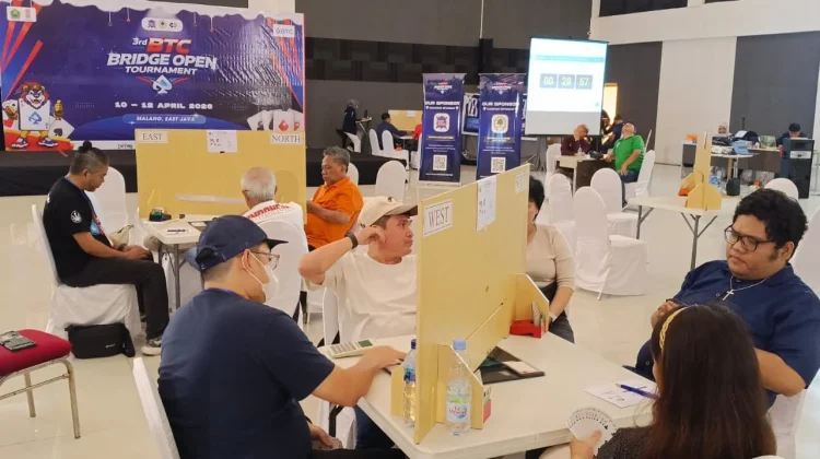 Puluhan Tim Bridge Nasional Hingga Singapura Bersaing di BTC Open