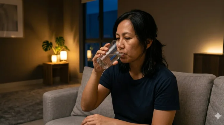 Kapan Terakhir  Minum sebelum Tidur, agar Tidak Mudah Terjaga?