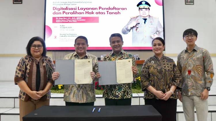 BPN Gandeng FH Ubaya Perkuat Digitalisasi Pertanahan