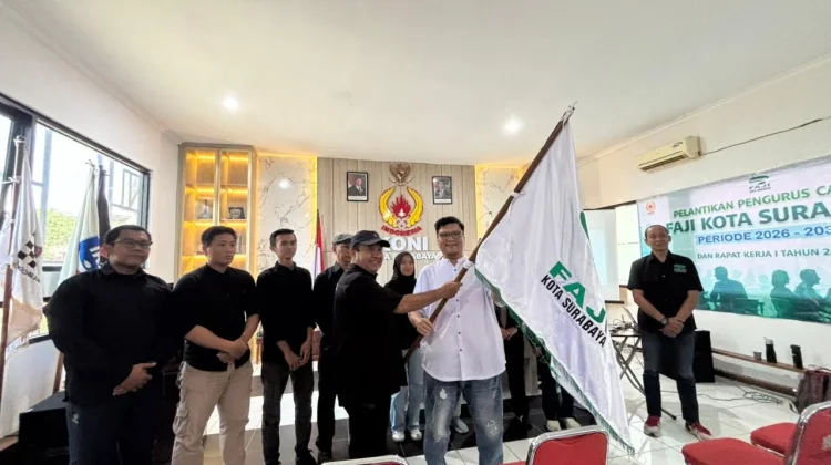 FAJI Surabaya Resmi Dikukuhkan, Bidik Prestasi Porprov 2027