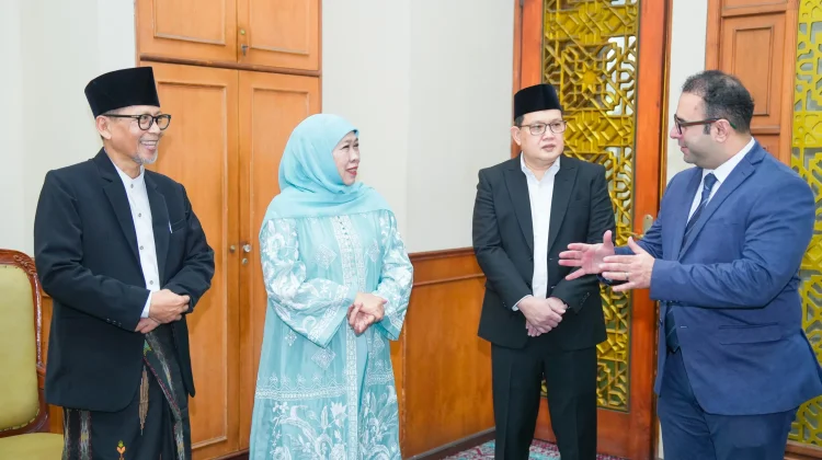 Gubernur Khofifah Bahas Sister Province Jatim-Alexandria Mesir