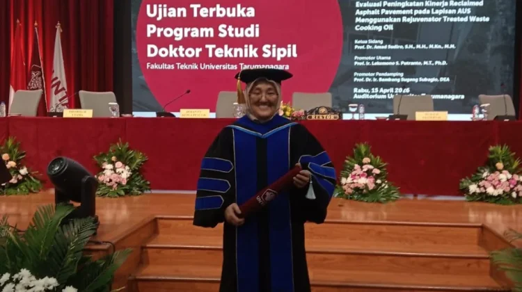 Akademisi ITPLN Sulap Ampas Tebu Jadi Peremaja Aspal