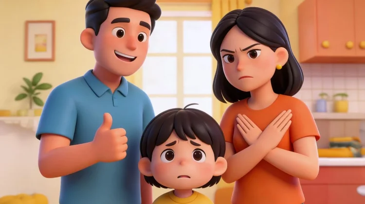 Orang Tua Tidak Kompak Anak Jadi Sulit Diatur