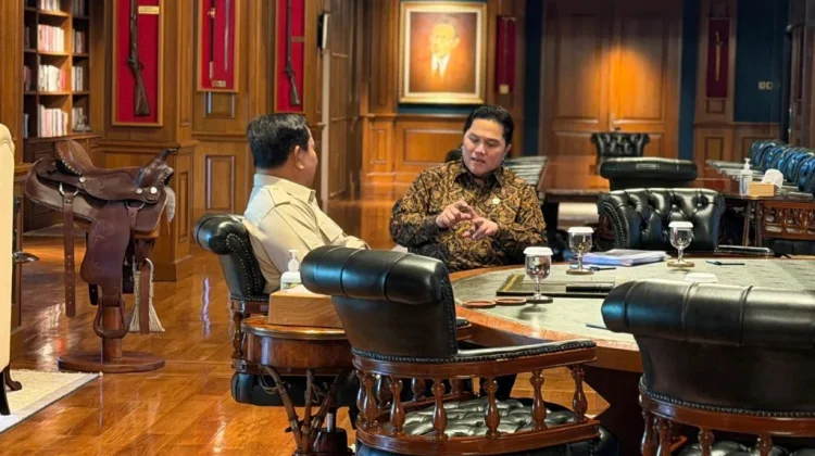 Prabowo Terima Menpora, Fokus Pengembangan Akademi Olahraga Nasional