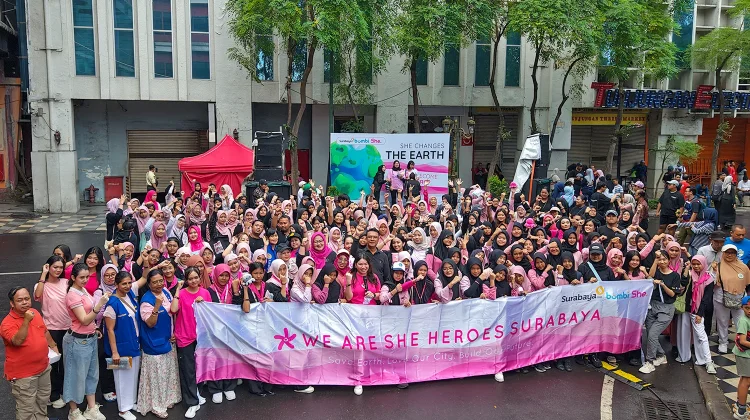 Peringati Hari Bumi, Surabaya Deklarasikan Gerakan Kurangi Pembalut Sekali Pakai