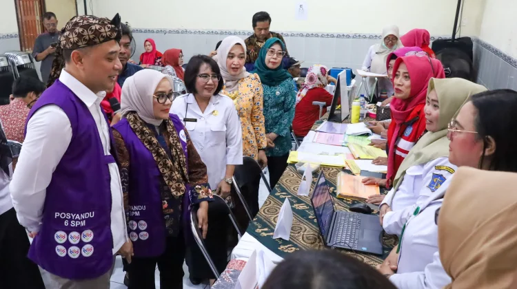 Terapkan 6 SPM, Posyandu Wethan Ceria Percontohan di Surabaya