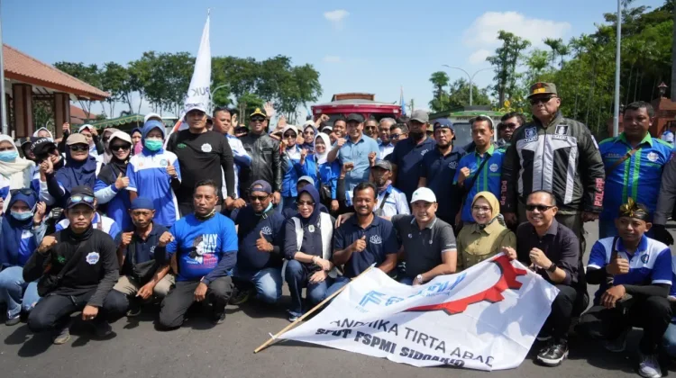 May Day Kondusif, Sidoarjo Usulkan Kuota Pendidikan Anak Buruh
