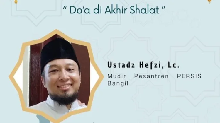 Doa Akhir Salat Sarat Makna