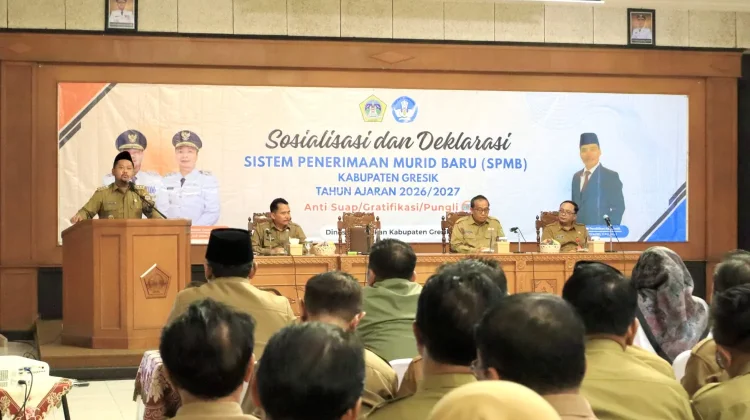 Komitmen SPMB Bersih Ditegaskan, Bupati Gresik Larang Praktik Titipan