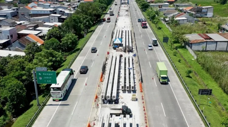 JTT Kebut Pelebaran Tol Surabaya–Gempol, Progres Capai 81 Persen