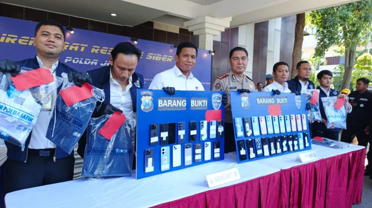 Polda Jatim Bongkar Jaringan Penipuan online Berskala Nasional