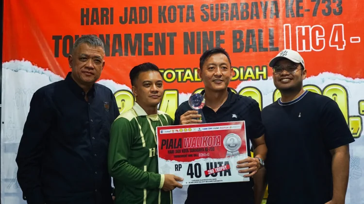 KONI Surabaya Dorong Biliar Jadi Sport Tourism dan Sport Industry