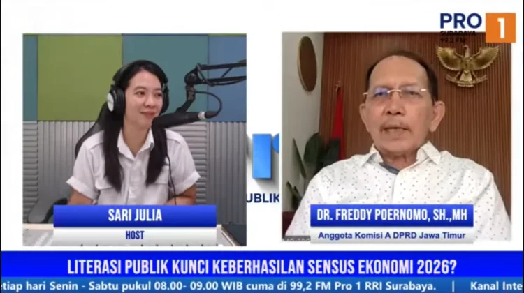 DPRD Jatim Dukung Sukses Sensus Ekonomi