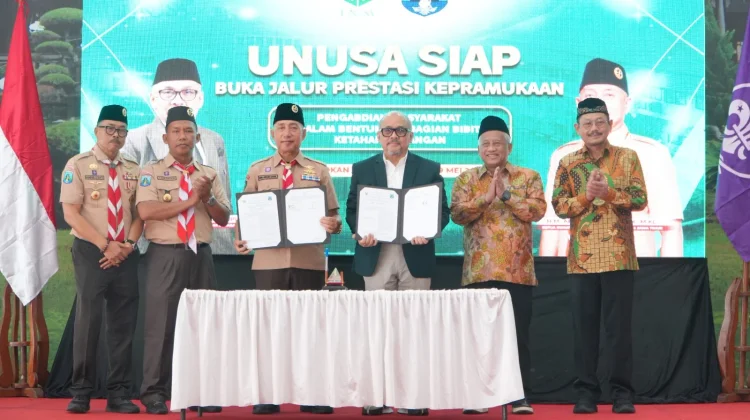 UNUSA Buka Jalur Prestasi untuk Anggota Pramuka Jatim