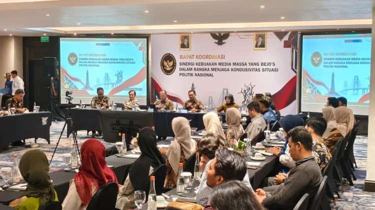 Kemenko Polkam Dorong Sinergi Media Massa BEJO’S Jaga Kondusivitas Politik