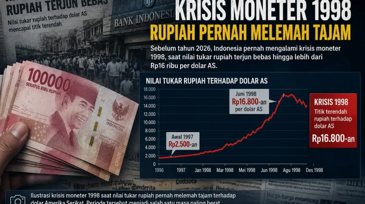 Rupiah Melemah, Krisis 1998 Kembali Diingat