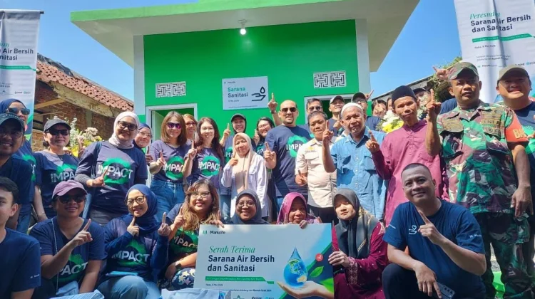 Akses Air Bersih dan Sanitasi Jadi Fokus Impact Week Manulife Indonesia 2026