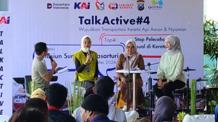 KAI Daop 8 Surabaya Kampanyekan Pencegahan Pelecehan Seksual di Kereta Api