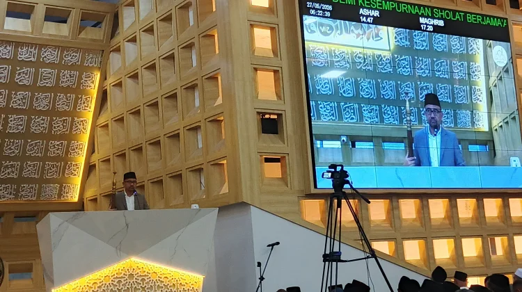 Ribuan Jemaah Salat Iduladha 2026 di Masjid Raya Islamic Center Jatim
