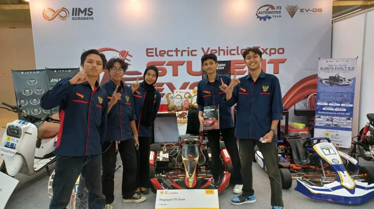 Nogogeni ITS Pamerkan Gokart Listrik di IIMS Surabaya 2026