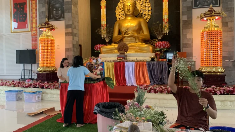 Menjelang Perayaan Waisak, Sejumlah Vihara Lakukan Persiapan