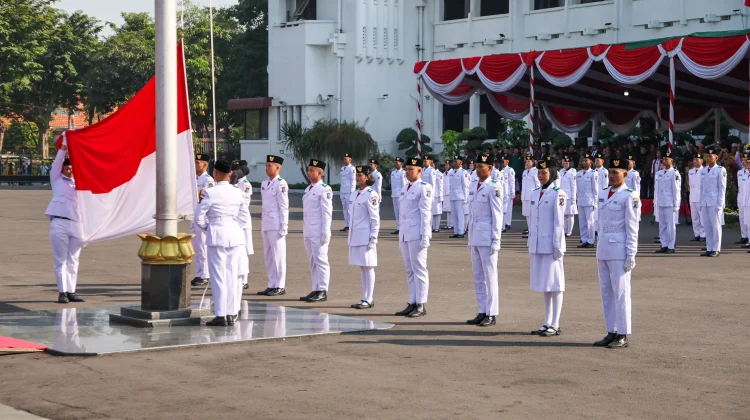 Pemkot Surabaya Gelar Upacara Hari Lahir Pancasila 2026