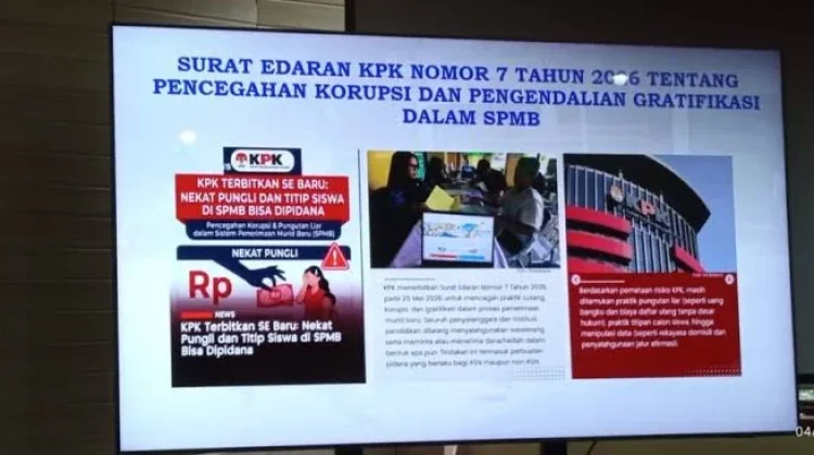 SPMB Sidoarjo Disorot di tengah Peringatan KPK