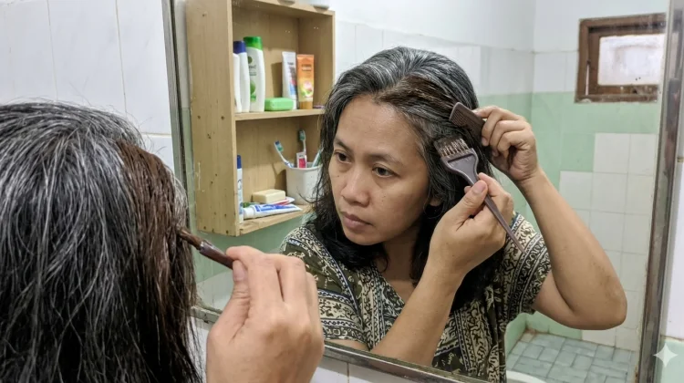 Perlukah Mewarnai Rambut saat Mulai Banyak Uban?