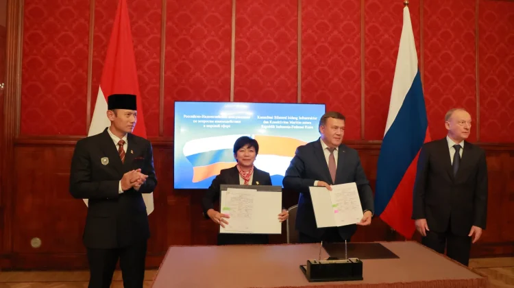 PT PAL Jajaki Kerja Sama Maritim Rusia saat Dampingi AHY
