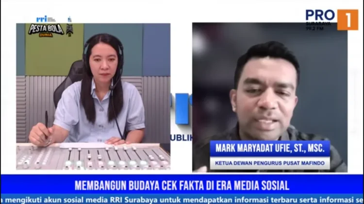 Mafindo: Melawan Hoaks Dimulai dari Kemauan Cek Fakta