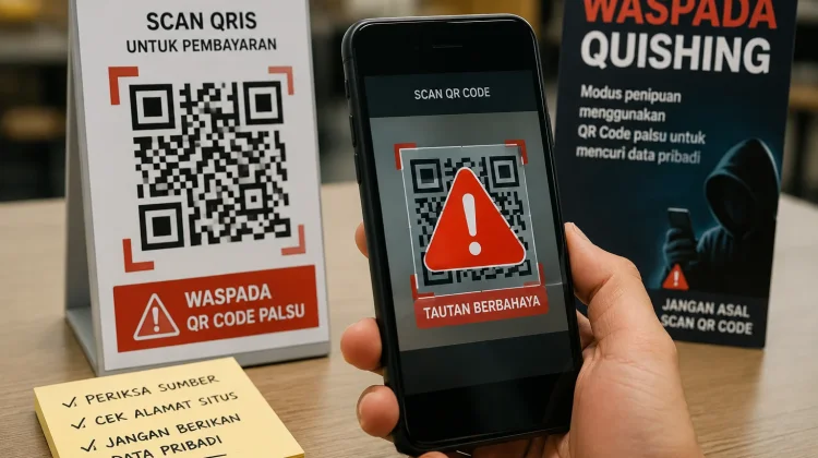 Jangan Asal Scan QR Code, Waspadai Modus Quishing