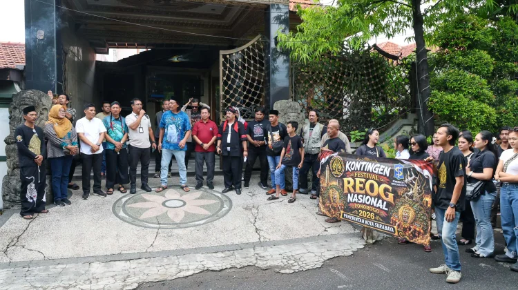 Kontingen Reog Surabaya Bidik Piala Presiden di FNRP 2026
